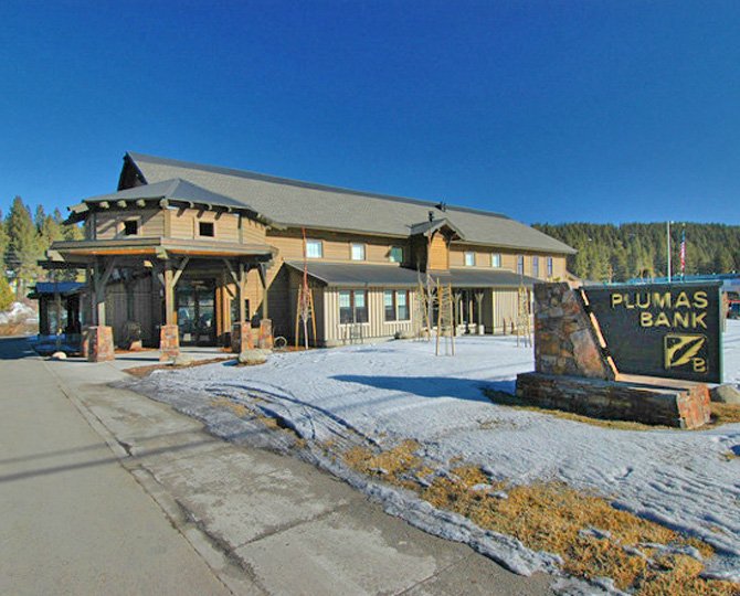 Plumas Bank in Truckee, CA designed by Dale Cox Architects